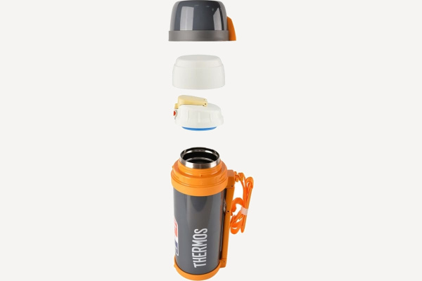 Термос THERMOS FDH-2005 Grey 36h 2л (серый / оранжевый)